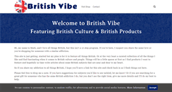 Desktop Screenshot of britishvibe.com